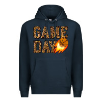 Navy game day basketball Premium Hoodie - JahusDesignShop