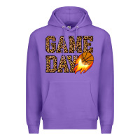 Purple game day basketball Premium Hoodie - JahusDesignShop