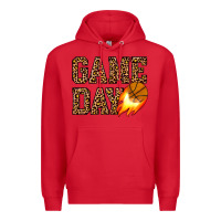 Red game day basketball Premium Hoodie - JahusDesignShop