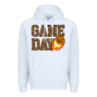 White game day basketball Premium Hoodie - JahusDesignShop