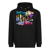 Black resting nurse face Heavyweight Hoodie - Zillion Design Studio