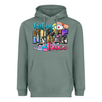Sage resting nurse face Heavyweight Hoodie - Zillion Design Studio