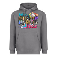 Storm resting nurse face Heavyweight Hoodie - Zillion Design Studio