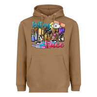 Toasted Coconut resting nurse face Heavyweight Hoodie - Zillion Design Studio
