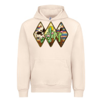 Sandshell cactus serape cowhide Urban Hoodie - JahusDesignShop
