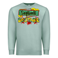 Seafoam softball brother Premium Sweatshirt - Zillion Design Studio
