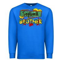True Royal softball brother Premium Sweatshirt - Zillion Design Studio