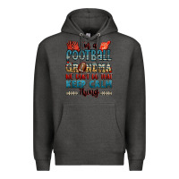 Charcoal Heather i'm a american football grandma we don't do that k Premium Hoodie - Jasminsmagicworld