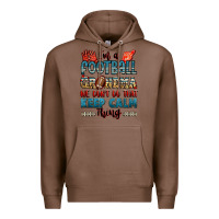 Chestnut i'm a american football grandma we don't do that k Premium Hoodie - Jasminsmagicworld