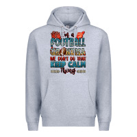 Heather Grey i'm a american football grandma we don't do that k Premium Hoodie - Jasminsmagicworld