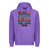 Purple i'm a american football grandma we don't do that k Premium Hoodie - Jasminsmagicworld