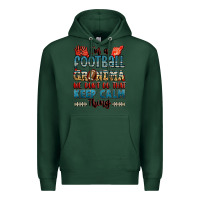 Sports Green i'm a american football grandma we don't do that k Premium Hoodie - Jasminsmagicworld