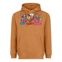 Meerkat peace love nursing Heavyweight Hoodie - Zillion Design Studio
