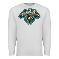 Dove Grey western thunderbird Premium Sweatshirt - RanaPortraitStore