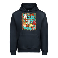Navy feed me street food and tell me i'm pretty Urban Hoodie - JahusDesignShop