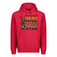 Cardinal best buckin' dad ever Premium Hoodie - Artiststas