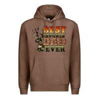 Chestnut best buckin' dad ever Premium Hoodie - Artiststas