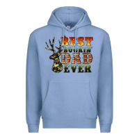 Colony Blue best buckin' dad ever Premium Hoodie - Artiststas