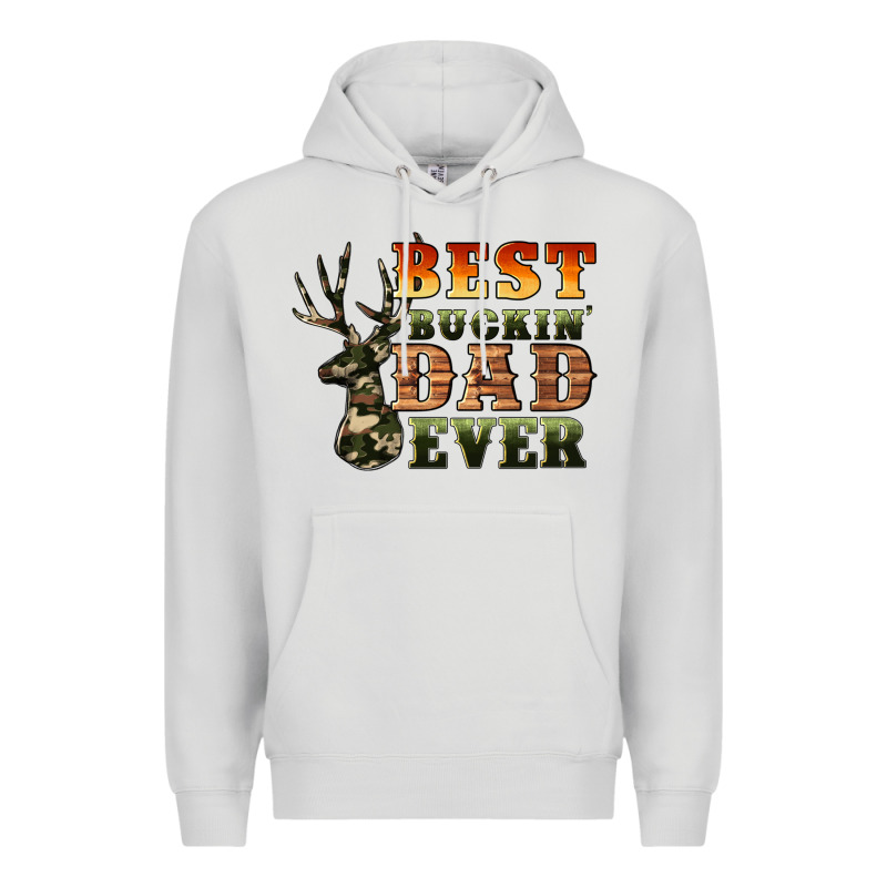 Best Buckin' Dad Ever Premium Hoodie by Artiststas | Teevron