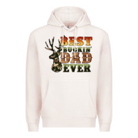 Pale Pink best buckin' dad ever Premium Hoodie - Artiststas