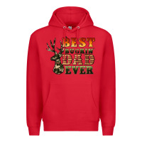 Red best buckin' dad ever Premium Hoodie - Artiststas