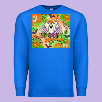 Spooky Season Premium Sweatshirt Designed By Texasbilliewilder