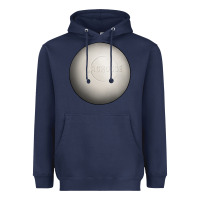 Navy lacrosse ball Heavyweight Hoodie - texasbilliewilder