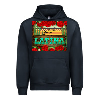 Navy latina tumbler Urban Hoodie - BundleAndBundleShop