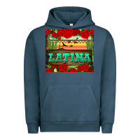 Pigment Midnight Navy latina tumbler Urban Hoodie - BundleAndBundleShop