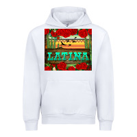 White latina tumbler Urban Hoodie - BundleAndBundleShop