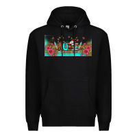 Black western nurse libbey glass Premium Hoodie - BundleAndBundleShop