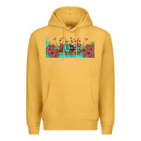 Mustard western nurse libbey glass Premium Hoodie - BundleAndBundleShop