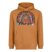 Meerkat nurse rainbow Heavyweight Hoodie - Zillion Design Studio