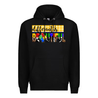 Black different is beautiful Premium Hoodie - AdoDesignShop