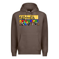 Coffee different is beautiful Premium Hoodie - AdoDesignShop