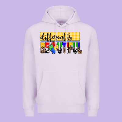 Different Is Beautiful Premium Hoodie Designed By Adodesignshop