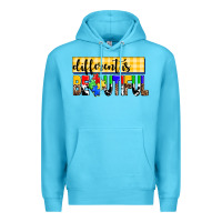 Ocean Blue different is beautiful Premium Hoodie - AdoDesignShop