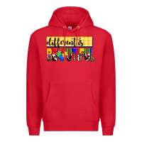 Red different is beautiful Premium Hoodie - AdoDesignShop