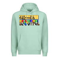 Seafoam different is beautiful Premium Hoodie - AdoDesignShop
