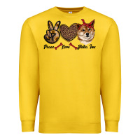 Lemon peace love shiba inu Premium Sweatshirt - RanaPortraitStore