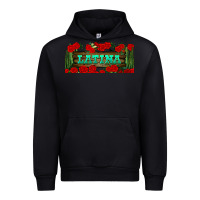 Black latina libbey glass Urban Hoodie - BundleAndBundleShop