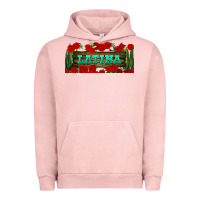 Pigment Salmon latina libbey glass Urban Hoodie - BundleAndBundleShop