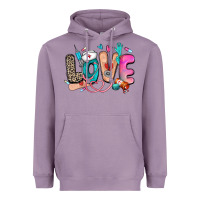 Lavender love nurse Heavyweight Hoodie - Zillion Design Studio