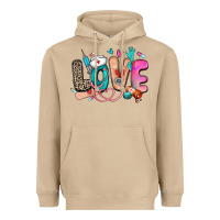 Mushroom love nurse Heavyweight Hoodie - Zillion Design Studio