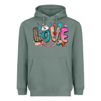 Sage love nurse Heavyweight Hoodie - Zillion Design Studio