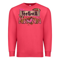 Cardinal football nana with leopard Premium Sweatshirt - Zillion Design Studio