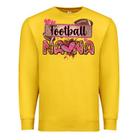 Lemon football nana with leopard Premium Sweatshirt - Zillion Design Studio