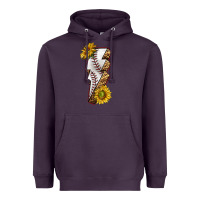 Plum sport baseball  lightning bolt Heavyweight Hoodie - texasbilliewilder