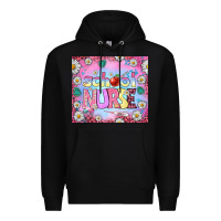 Black school nurse tumbler Premium Hoodie - BundleAndBundleShop