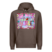 Coffee school nurse tumbler Premium Hoodie - BundleAndBundleShop